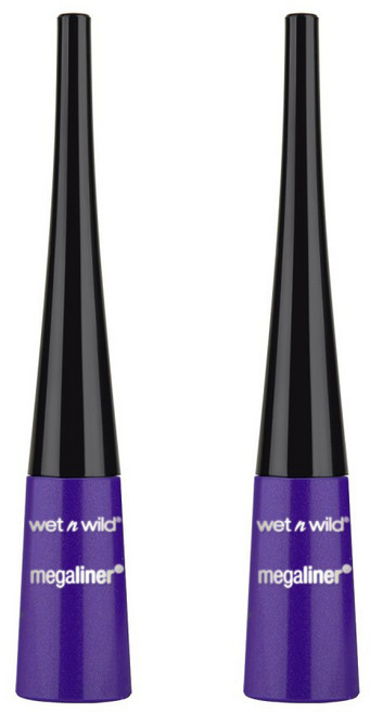 웻앤와일드 메가라이너 리퀴드 아이라이너 3.5ml, 874A Purple, 2개
