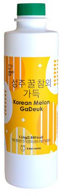 스위트컵 성주 꿀참외 가득, 1.2kg, 1개