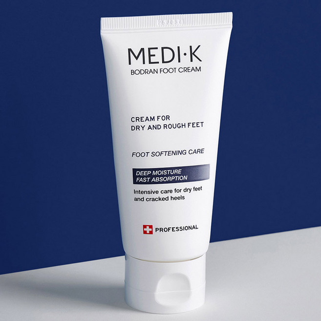 약국입점 메디케이 보드란 풋크림 대용량 80ml 우레아10% 고보습 발각질연화제 발각질크림 발크림 발각질제거, 1개