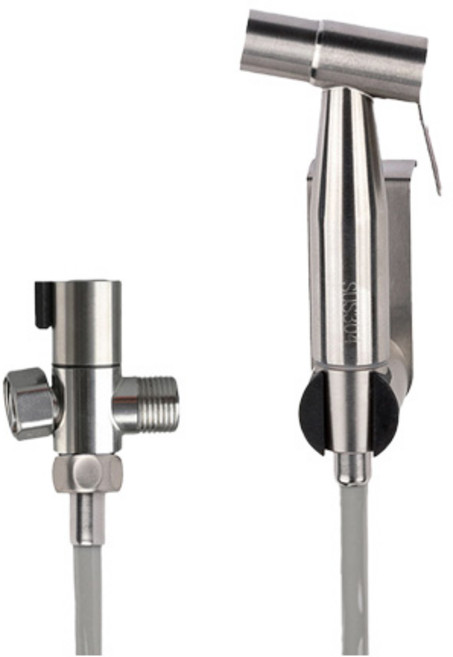 대림바스 욕실 무광 스프레이건 DLP4069, 니켈, 1개