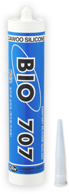 에스테크 욕실용+주방용 바이오 BIO 707s 실리콘(노즐포함) 반투명, 1개