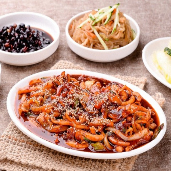 매콤한 오징어볶음 400g*2팩, 단품