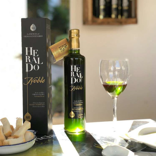 헤랄도 엑스트라버진 햇올리브유 스페인 유기농 냉압착, 500ml, 1개