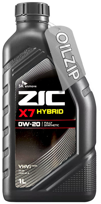 지크 100% 합성 엔진오일 X7 0W-20 저점도 고효율, 지크 X7 하이브리드 0W20_1L, 1개, 0w20