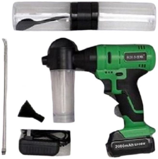 꽃가루분사기 과수원 전동 수분 배 꽃가루살포기 수정기 나무 꽃 기계 사과 인공수정 꿀벌, B. 배터리 2개