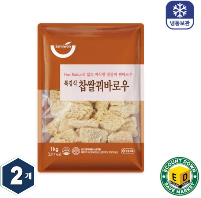 세미원 북경식 찹쌀 꿔바로우, 2개, 1L