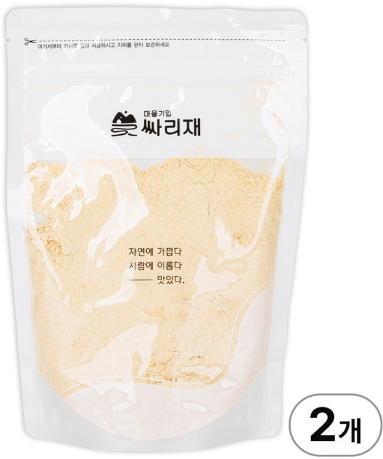 싸리재 고소한 콩가루, 300g, 2개