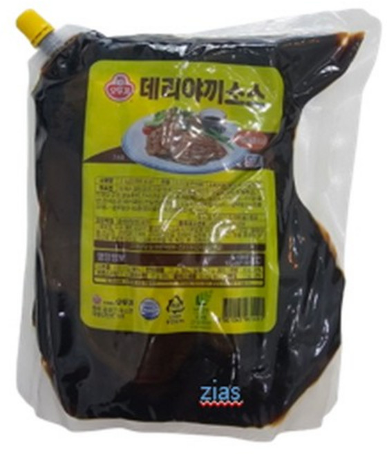 오뚜기 오쉐프 매운데리야끼 소스, 2kg, 1개