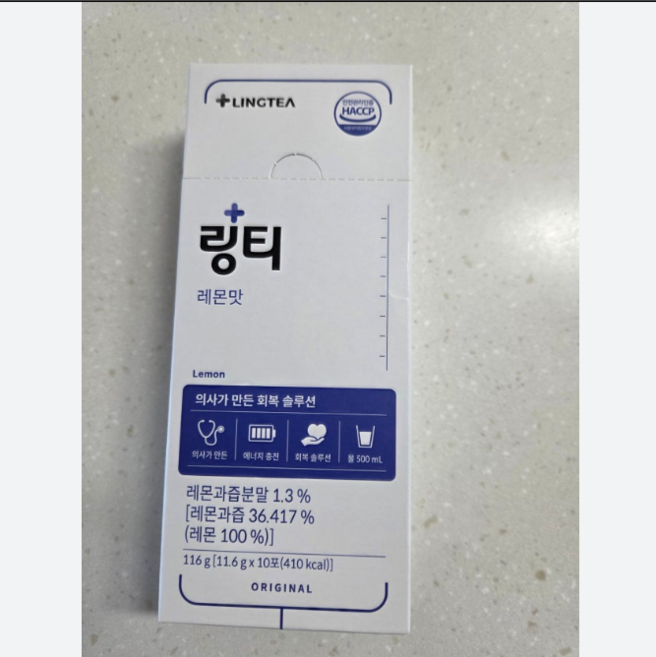 링티 레몬맛, 11.6g, 1개