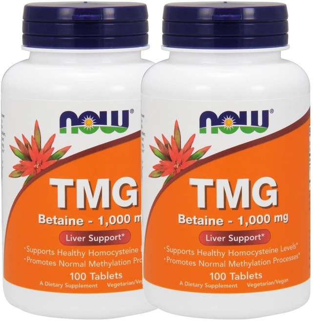 나우푸드 TMG 베타인 1000mg 타블렛, 100정, 2개 - 쿠팡