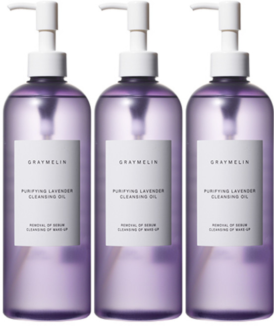 그레이멜린 퓨리파잉 라벤더 클렌징 오일, 400ml, 3개