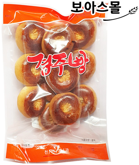 천안제과 경주빵, 340g, 1개