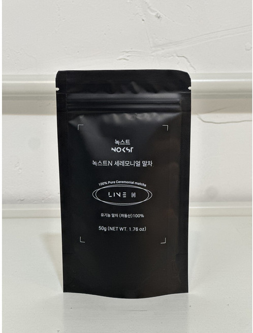 NOKST말차 Line_N 세레모니얼 등급 (국내산 최고급 말차), 50g, 1개, 1개입