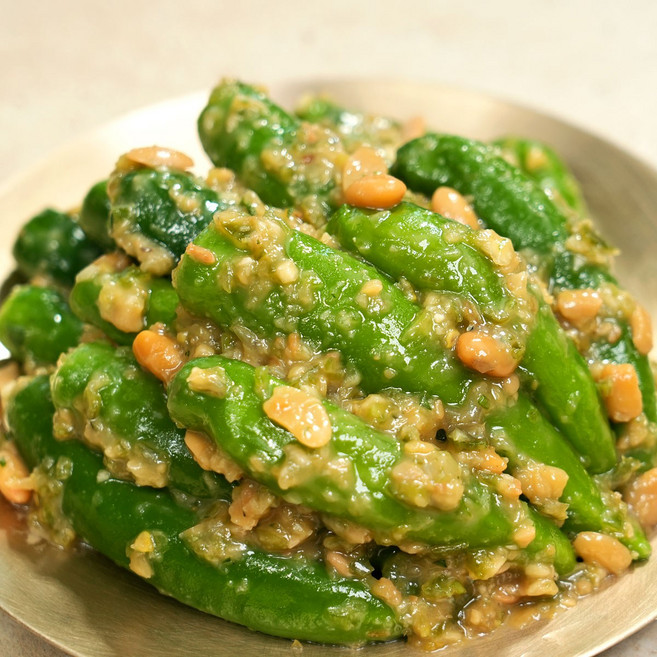 셰프애찬 국산 청양고추 된장무침 땡초된장무침, 3개, 600g