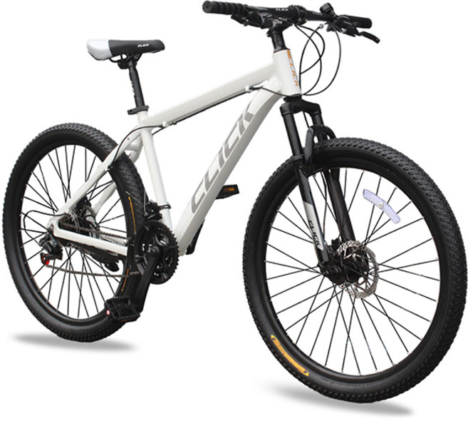 클릭 MTB 자전거 프라임 디스크브레이크 시마노 21단, 토브27.5인치 유광블랙, 1개, 170cm