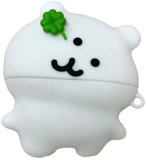 네잎클로버 삐뚤어진 농담 곰 당곰 에어팟 케이스 airpod case, 삐뚤당곰, 프로/프로2