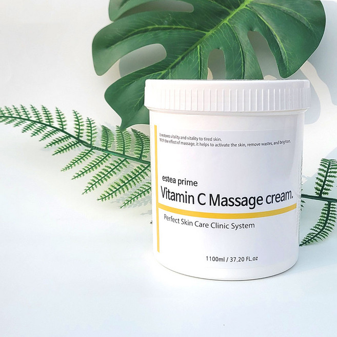 NEW 에스테아 비타민C 마사지크림 1100ml (사은품 팩도구), 1.1L, 1개
