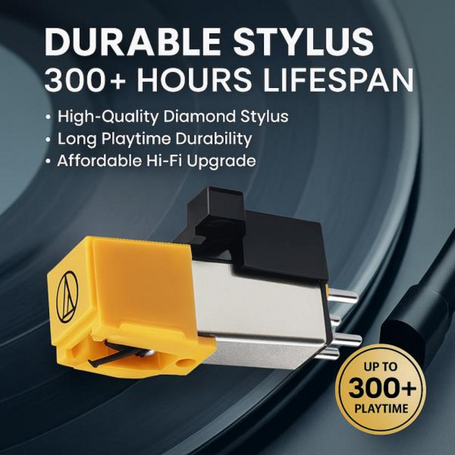 오디오 테크니카 AT-91 포노 카트리지 일본 | 바이닐 레코드 플레이어용 하이파이 턴테이블 스타일러스 MM, [01] 옵션1