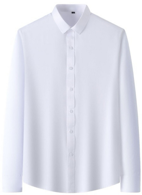 商務襯衫 彈力免燙修身加大尺碼