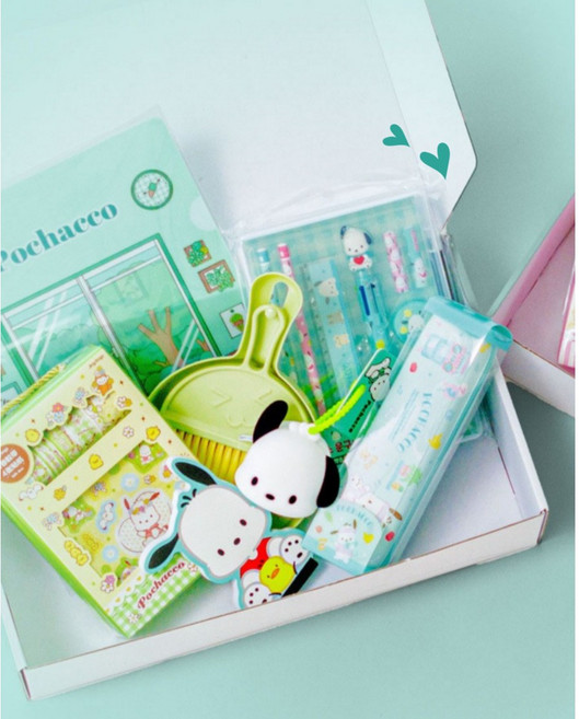 산리오 문구세트 학용품선물 입학선물 사물함준비세트 초등학생선물, 1개, 포차코