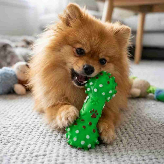 반려견 치아관리 씹기 장난감 2개 중형반려견 소리장난감