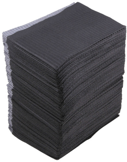 왁싱몬스터 일회용 방수시트 블랙 45x33cm, 375개