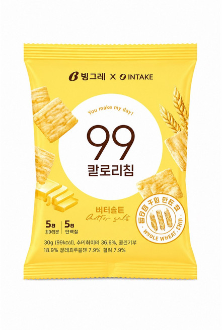 빙그레 99칼로리칩 버터솔트 30g, 1개