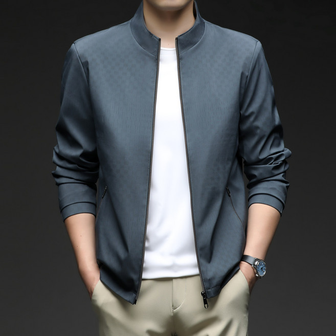 남성 봄 가을 지퍼 자켓 데일리 자켓