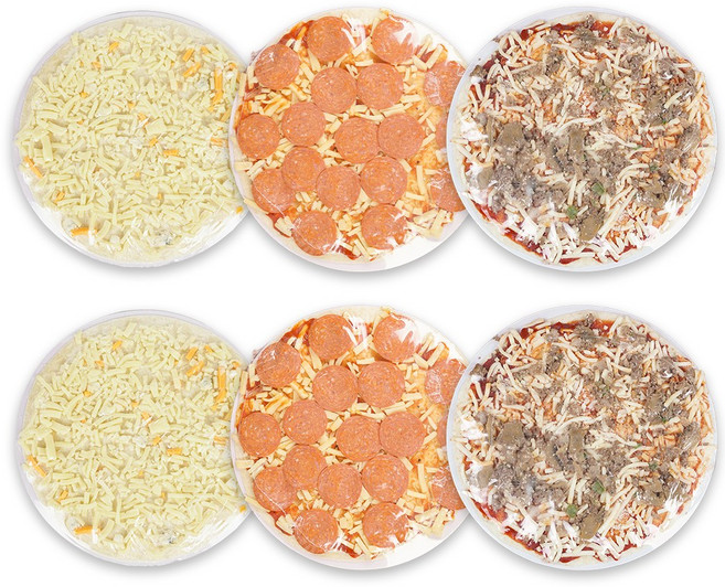 리얼 씬피자 고르곤졸라2+페퍼로니2+불고기2, 1세트, 1.47kg