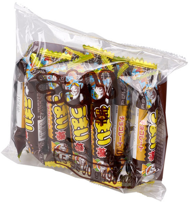 우마이봉 초코맛 (6g X 15봉) 90g 일본 수입 과자, 3개