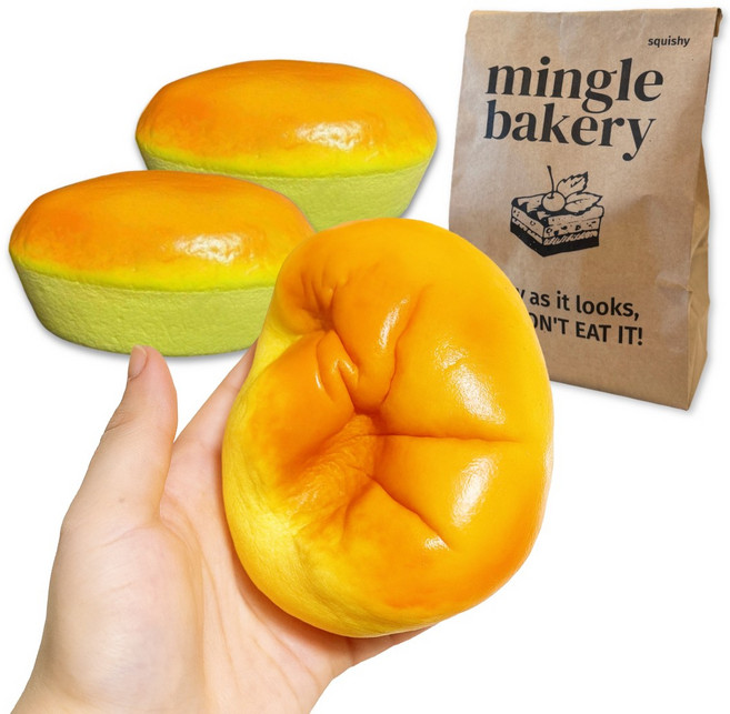 밍글밈글 말랑말랑 치즈케이크 말랑이 1+1, 2개, 150g, 치즈빵