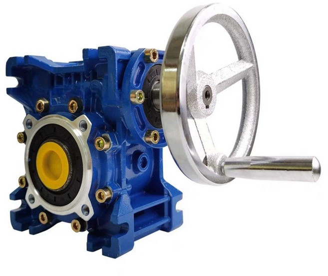 터빈 감속기 변속 조정기 웜기어 속도 조절기 샤프트 스크류 핸들, NRV30 핸들제외, 1개