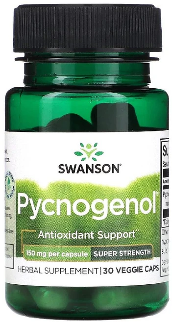 스완슨 피크노제놀 슈퍼 스트렝스 150mg 베지 캡슐 30정 Pycnogenol, 1개 - 쿠팡