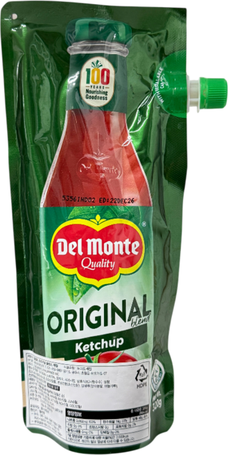 필리핀 델몬트 오리지날 블랜드 케첩 (팩)DEL MONTE ORIGINAL BLEND KETCHUP, 1개, 320g