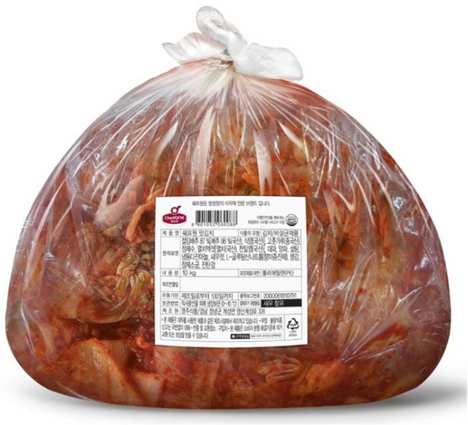 쉐프원 맛김치 10kg (외식/지함), 1개