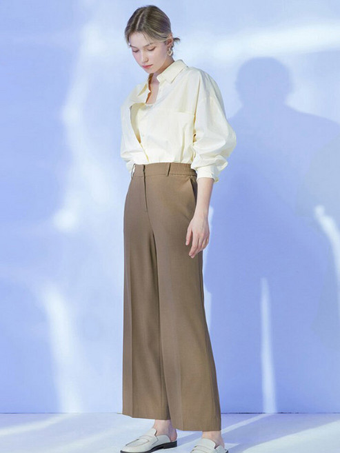 루시앙 루시앙 스트레치 와이드 팬츠 (3color)