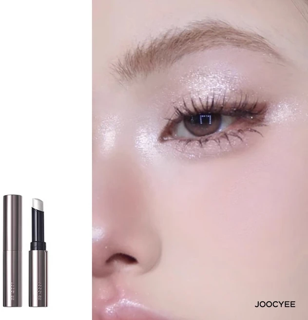 [스마트박스]Joocyee 쥬씨 젤리 하이라이터 스틱 2g, H02/화이트 실버 글리터, 1개 - 쿠팡
