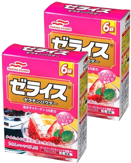 마루하니치로 제라이스 젤라틴파우더 6개입, 30g, 2개