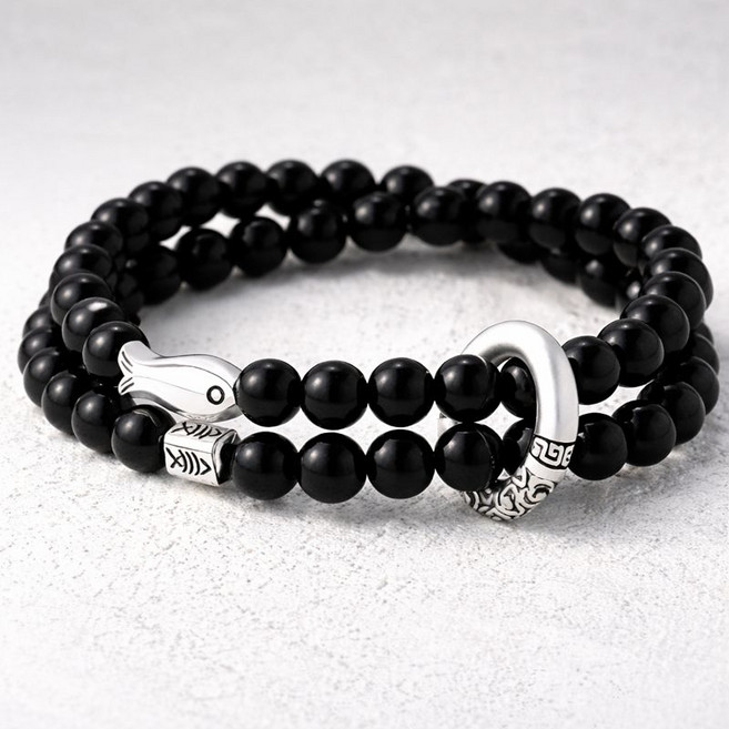 피에스컴퍼니 행운 물고기 팔찌