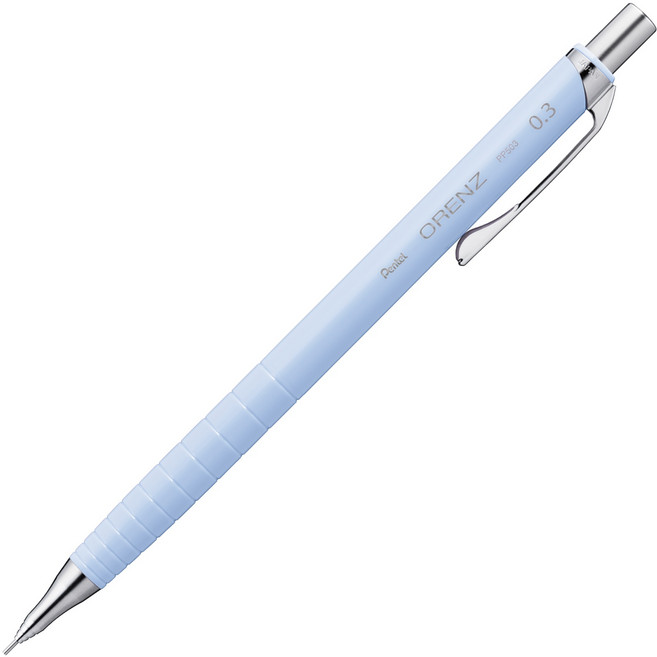 오렌즈 원노크 스탠다드 타입 샤프 펜슬 아이스블루 축 PP503, 1개, 0.3mm