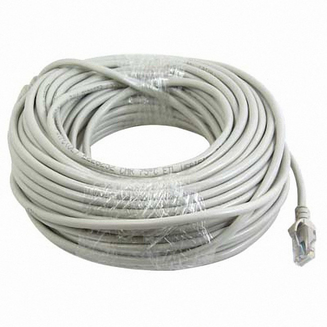 【MEMO】Cat. 5e RJ-45 高速網路傳輸線 穩定傳輸 適用於電腦、路由器等設備, 1個, 40M