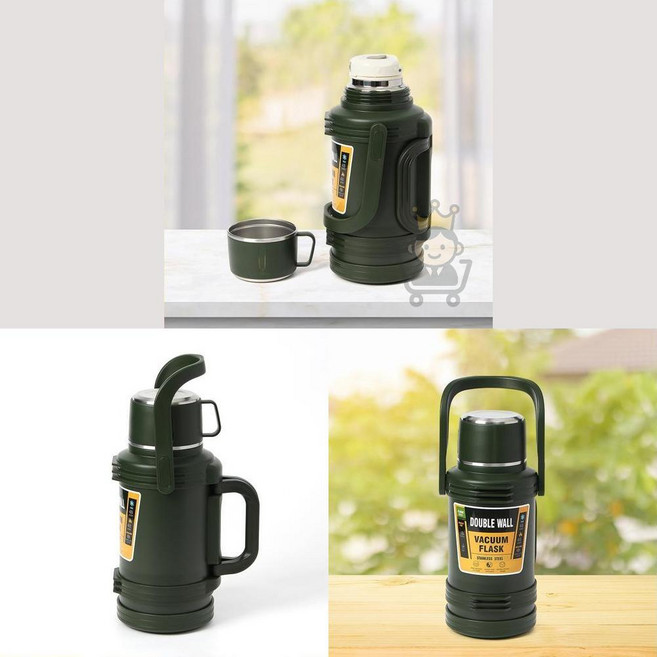 마켓보스야 아웃도어 대용량 보온병 1.8L 아웃도어보온병