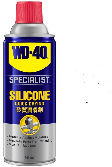 WD-40 矽質潤滑劑 汽車窗軌膠條 橡膠保養延緩硬化, 1個