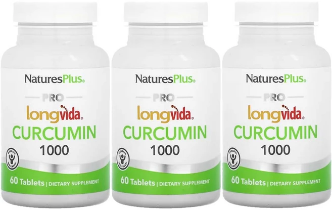 네이쳐스플러스 프로 롱비다 커큐민 1000 60정, 3개 - 쿠팡