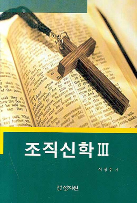 조직신학 3, 성지원