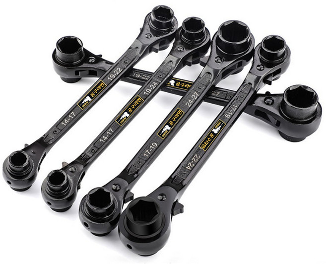 공구라면 ( 09RM ) 양방향 라쳇 렌치 견삭기 깔깔이 겐사끼 단품, 1개