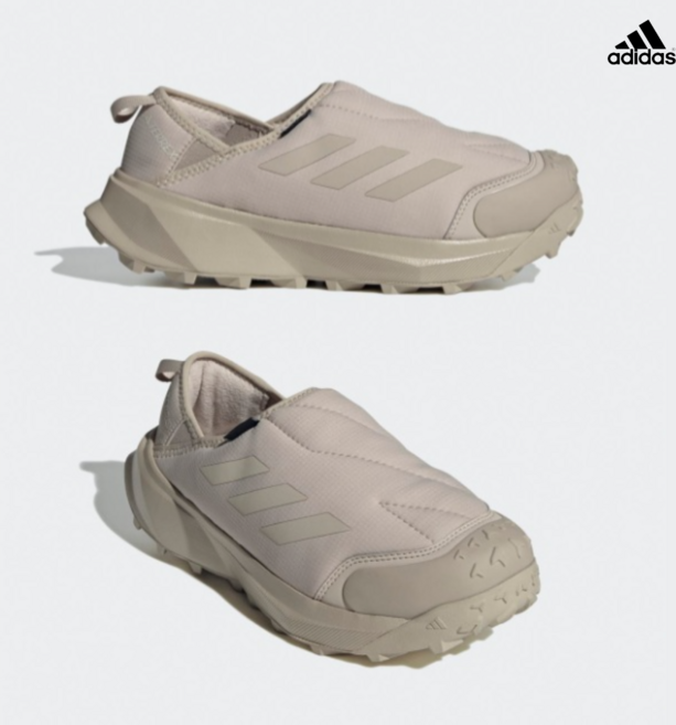 아디다스 남성 보온성 좋은 방한화 패딩화 겨울 슬립온 운동화