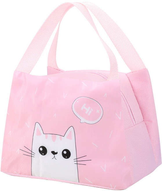 디이유 피크닉 귀여운 도시락가방 보냉백 모음, 고양이