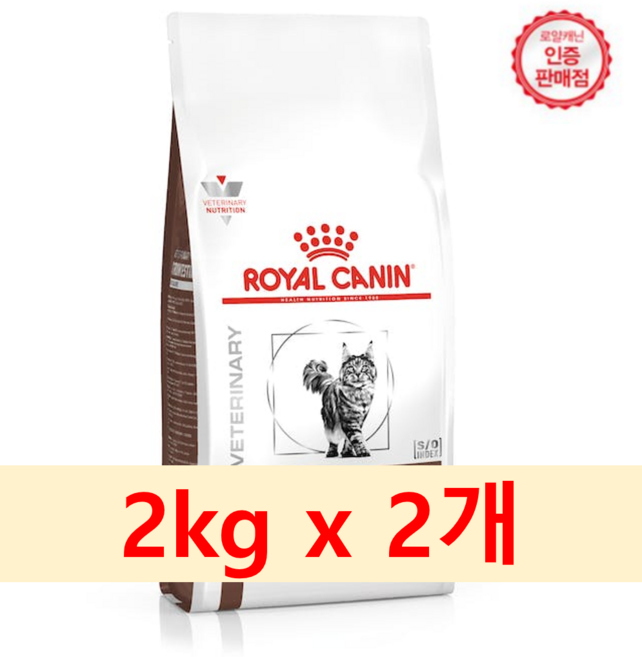 로얄캐닌 캣 가스트로인테스티널 모더레이트칼로리 2kg, 2개, 오리