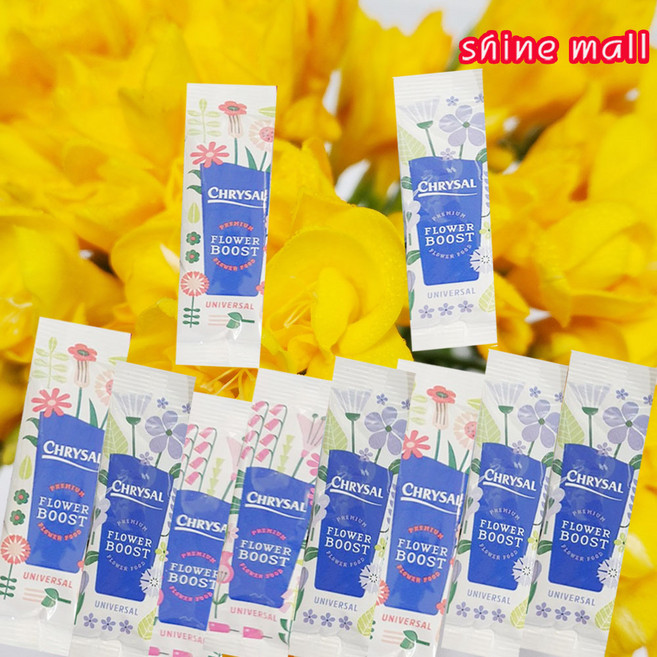 (샤인) 꽃수명연장제 크리잘 10ml 20봉 무료배송/꽃의 생기를 오래보관, 20개, 200ml